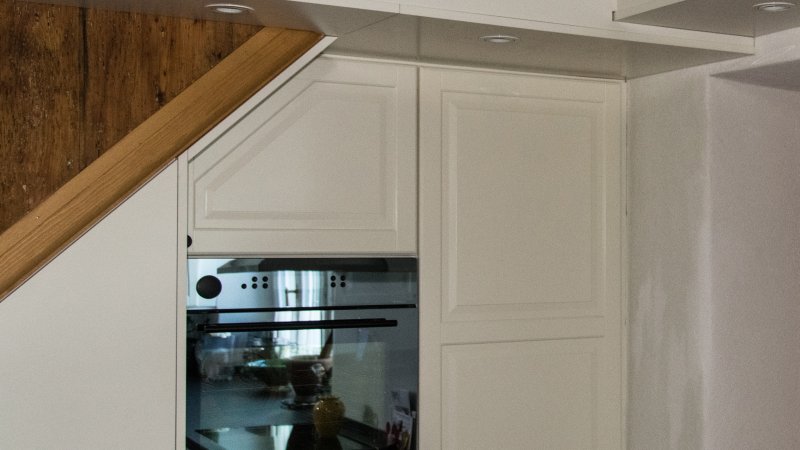 Neuplanung und Erstellung der kompletten Einbauküche in Altbauwohnung.