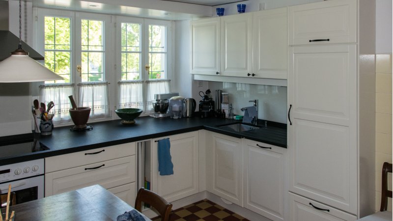 Neuplanung und Erstellung der kompletten Einbauküche in Altbauwohnung.