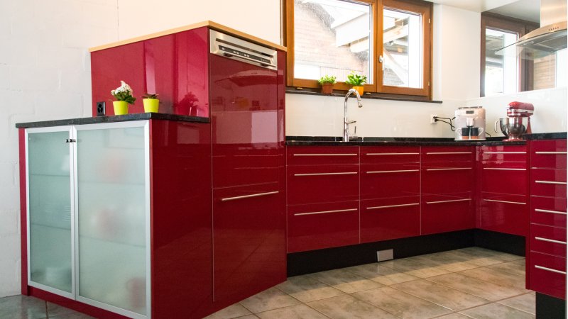 Neuplanung und Erstellung der kompletten Einbauküche.